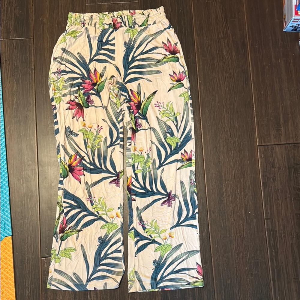 Soma Floral Pajama Pants - Multicolor